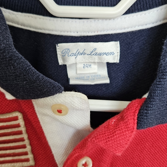 Ralp Lauren Toddler Boy Polo Shirt Size 24 mths - Picture 3 of 4